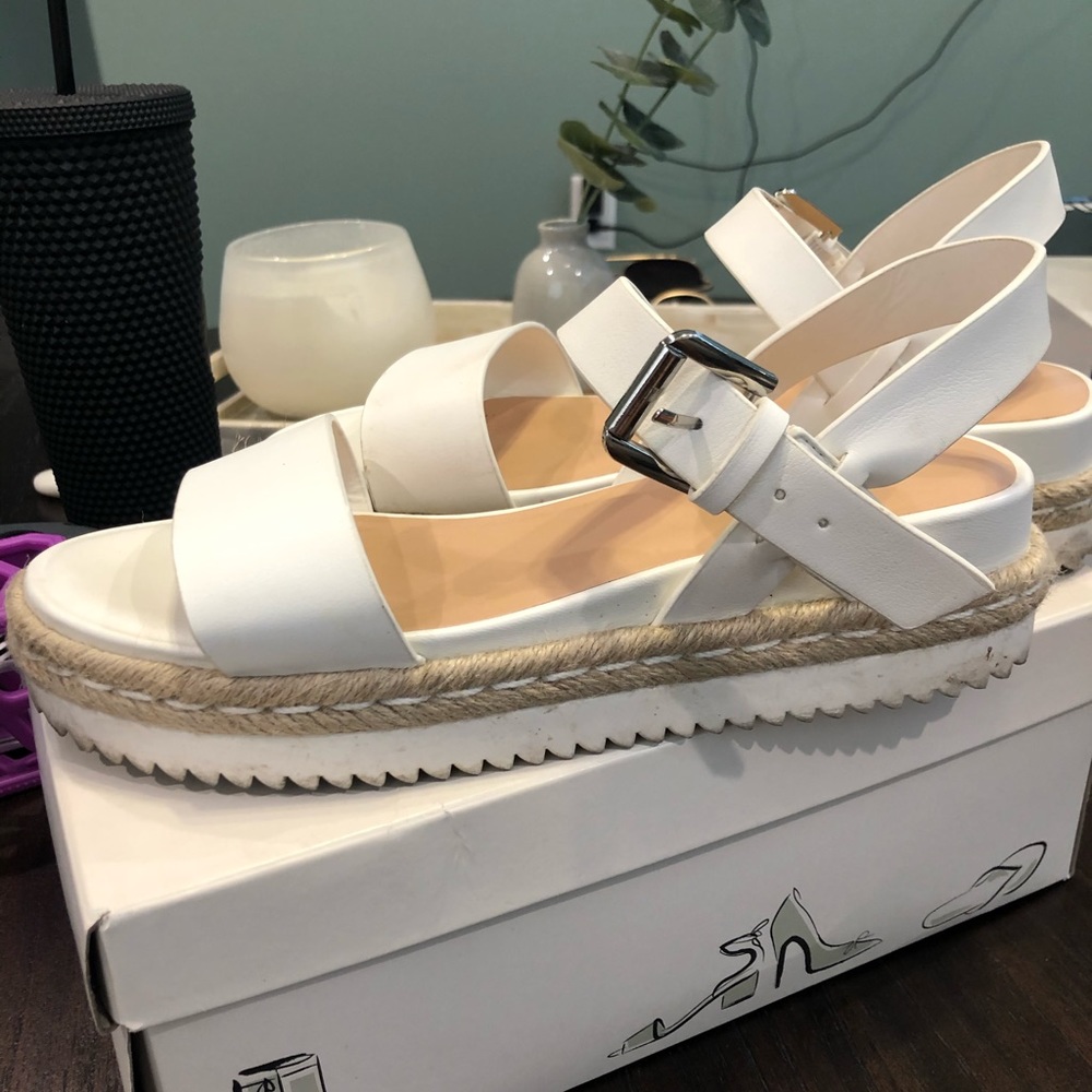 White Sandals
